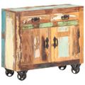 vidaXL Komoda 80x30x70 cm recyklovaný masív