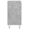 vidaXL Komoda betónovo sivá 60x35x70 cm spracované drevo