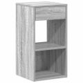 vidaXL Nočné skrinky so zásuvkou 2 ks sivé sonoma 35x34x66,5 cm