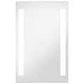 vidaXL Kúpeľňové nástenné zrkadlo s LED osvetlením 60x100 cm