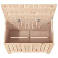 vidaXL Záhradný úložný box 76x42,5x54 cm masívna borovica