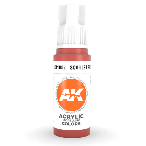 AK Interactive: General Series - Scarlet Red