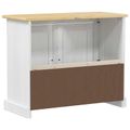 vidaXL Skrinka pod umývadlo Biela 73 x 33 x 60 cm