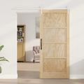 vidaXL Posuvné dvere ORKDAL 86 x 211 cm Borovicový masív