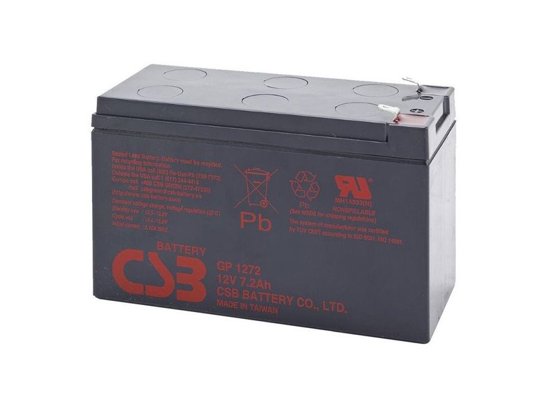 Batéria CSB GP1272F2, 12V, 7,2Ah, F2