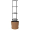 vidaXL Pestovateľ paradajok Naturo ECO Ø 39 x 139 cm WPC