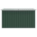 vidaXL Záhradný úložný box zelený 171x99x93 cm