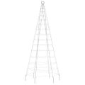 vidaXL LED vianočný stromček 200 LED modré 180 cm