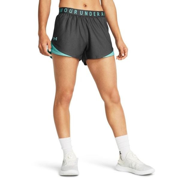 Dámske Kraťasy Play Up Short 3.0 Grey - Under Armour, veľkosť L