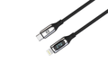 Kábel Forever LCD USB-C - Lightning 1,0 m 27W čierny
