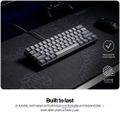 Endorfy mechanická klávesnice Thock V2 Compact / drátová / ARGB /  red sw. / USB / kompaktní / US layout Klávesnice, herní, drátová, mechanická, Endorfy Red, US layout, 60% velikost, ARGB, hliníková konstrukce, USB, šedá