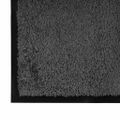 vidaXL Rohož Antracit 60 x 40 x 1.2 cm Teddy látka