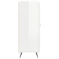 vidaXL Komoda lesklá biela 69,5x34x90 cm spracované drevo