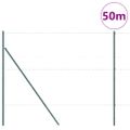 vidaXL Hexagonálny plotový základ 50 x 1,6 m PVC potiahnutá oceľ