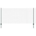 vidaXL Zvarené pletivo s podperami 10 x 1,2 m PVC potiahnutá oceľ