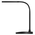 LED stolná lampa Eddy, čierna