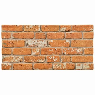 vidaXL Nástenné panely 10 pcs Tehla 100 x 50 cm EPS pena