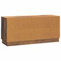 vidaXL TV skrinka Staré drevo 102 x 34,5 x 47 cm Kompozitné drevo
