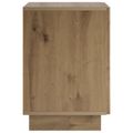 vidaXL Nočný stolík Dub artisan 33,5 x 34,5 x 50 cm Kompozitné drevo