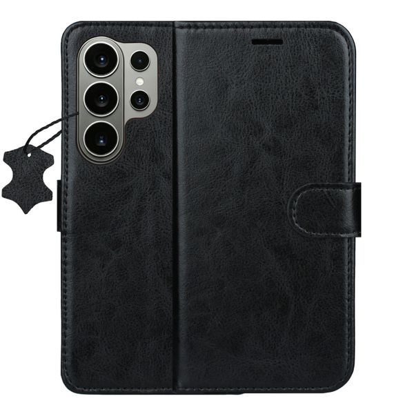 Smart Luxe leather case for Samsung Galaxy S26 Ultra black