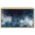 vidaXL Nástenný TV kabinet RAALTE 69 x 33 x 40 cm Dub sonoma