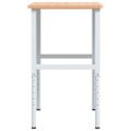 vidaXL Pracovný stôl 100x60x(71,5-98) cm bukový masív obdĺžnik