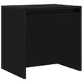 vidaXL Nočný stolík čierny 45x34x44,5 cm drevotrieska