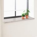 vidaXL Parapetné dosky Mramorová textúra 120 x 50 x 4,5 cm PVC