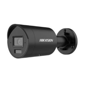 Hikvision 8MPix IP Bullet Smart Hybrid Light AcuSense kamera; LED/IR 40m, mikrofón, IP67, čierna