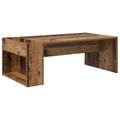 vidaXL Konferenčný stolík Staré drevo 95 x 50 x 34 cm Kompozitné drevo