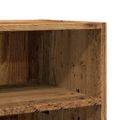 vidaXL Komoda staré drevo 57x35x75 cm kompozitné drevo