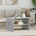 vidaXL Konferenčný stolík Betónová šedá 60 x 50 x 40 cm