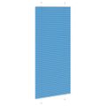 vidaXL Plisovaná roleta modrá 90x200 cm šírka látky 89,4 cm polyester