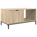 vidaXL Konferenčný stolík Sonoma dub 90 x 49 x 46 cm Kompozitné drevo