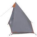vidaXL Stan na batohovanie 222 x 85 x 125 cm Šedá a oranžová