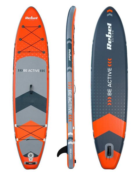 Paddleboard SUP REBEL ACTIVE RBA-4500OR, oranžový