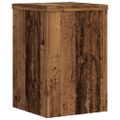 vidaXL Stojany na rastliny 2 ks staré drevo 25x25x35 cm kompoz. drevo