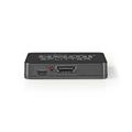 Rozbočovač HDMI/HDMI 1->2 - NEDIS, čierny, Ultra HD VSPL34002BK