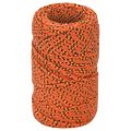 vidaXL Lodné lano oranžové 2 mm 250 m polypropylén