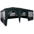 vidaXL Párty stan Zelená 600 x 400 x 266 cm Polyetylén