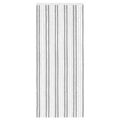 vidaXL Záves proti hmyzu z chenille Šedý a biely 90 x 220 cm 100% PP