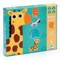 Primo puzzle 4 Zvieratká v džungli 18 ks