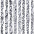 vidaXL Záves proti hmyzu, biely a sivý 100x220 cm, ženilka