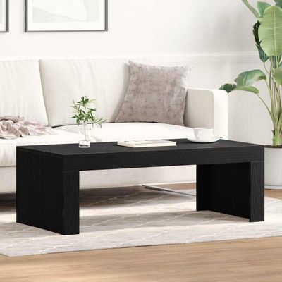 vidaXL Konferenčný stolík Čierny dub 102 x 50 x 35 cm Kompozitné drevo