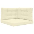 vidaXL Vankúš na vonkajšiu pohovku Polyester Krémová 80 x 80 cm