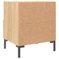 vidaXL Nočný stolík dub sonoma 40x35x47,5 cm kompozitné drevo