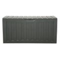 vidaXL Úložný box čierny 118x53x57 cm polypropylén