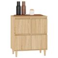 vidaXL Komoda dub sonoma 60x35x70 cm spracované drevo