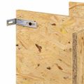 vidaXL Základňa terária s poličkou Hnedá 40 x 40 x 50 cm OSB