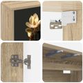 vidaXL Nástenný TV kabinet BREMEN 69 x 33 x 40 cm Dub sonoma